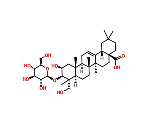 贝萼皂苷元-3-O-β-D-吡喃葡萄糖苷|104513-86-2