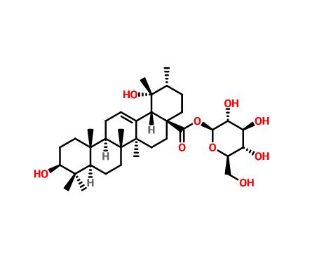 坡模酸-28-O-β-D-吡喃葡萄糖酯|83725-24-0