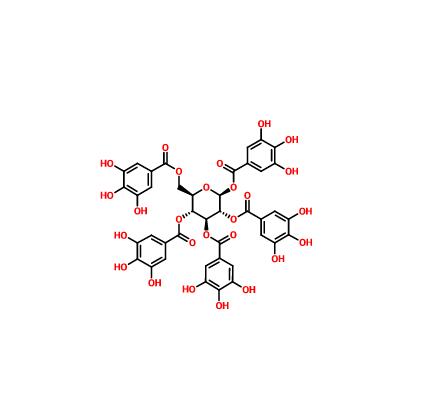 1,2,3,4,6-O-五没食子酰葡萄糖|14937-32-7