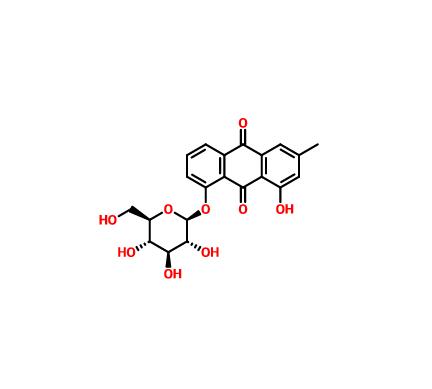 大黄酚-8-0-β-D-葡萄糖苷|13241-28-6