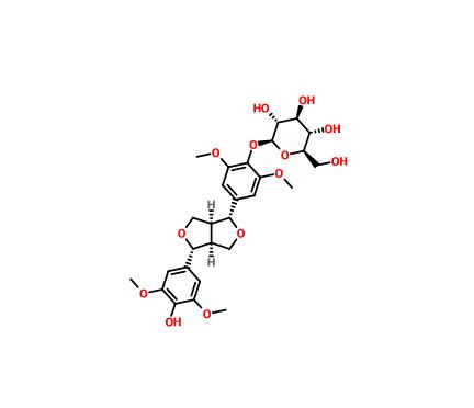 (-)-丁香树脂酚-4-O-β-D-吡喃葡萄糖苷|137038-13-2